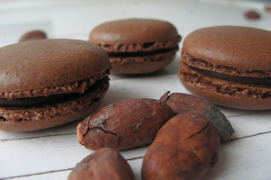 Cocoa Flour Macaron